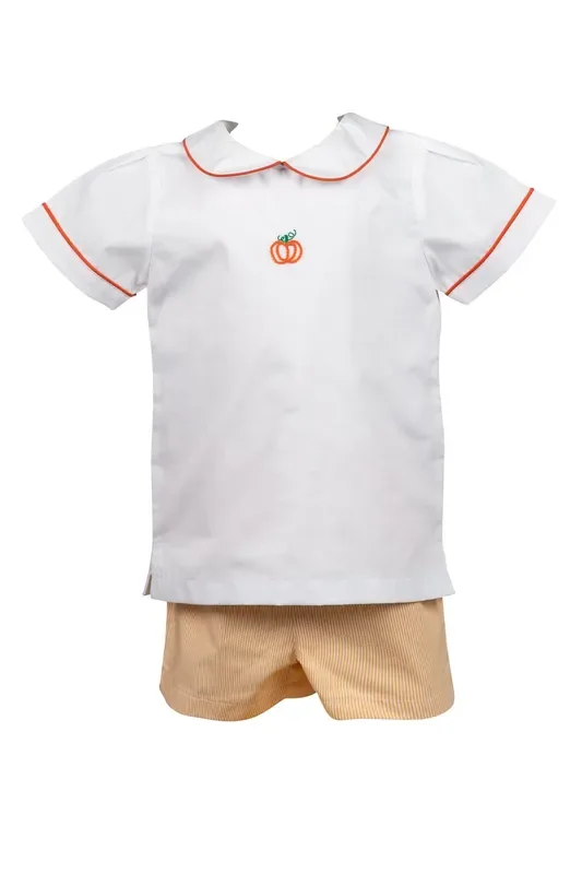 Pembroke Pumpkin Short Set