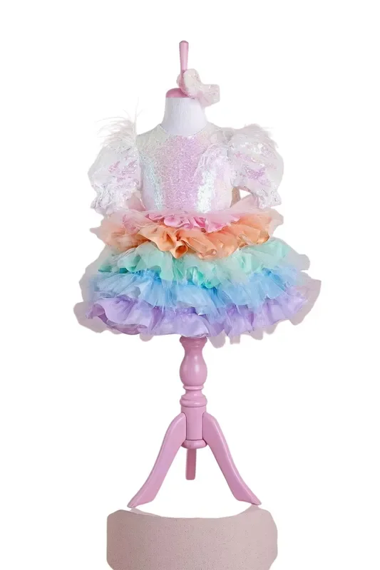 Perla Unicorn Party Dress