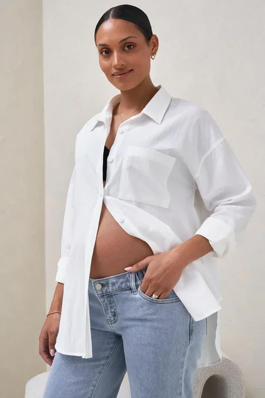 Perpetual Cotton Shirt – Ivory