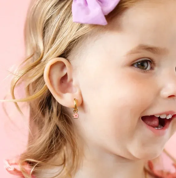 Petite Flower Charm | Pink