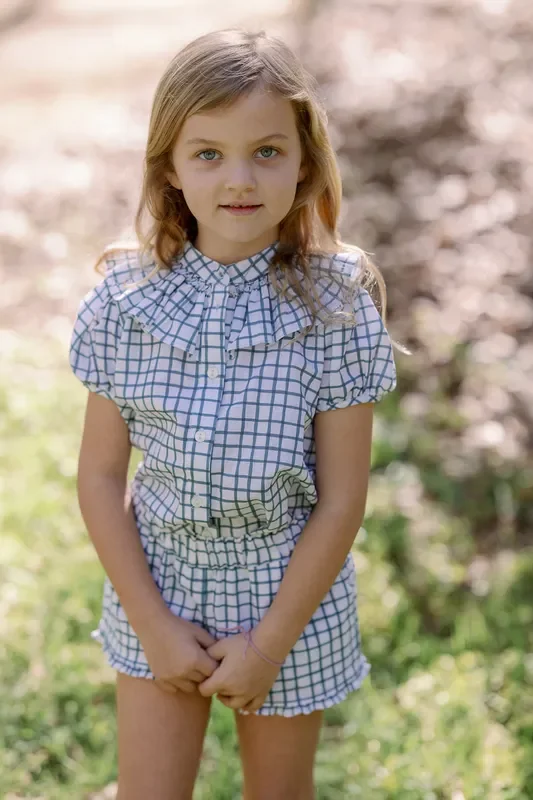 Petite Molly Anne Top In Thacker
