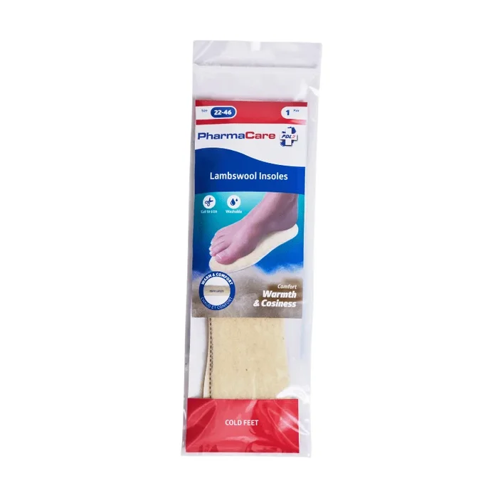 PHARMACARE WOOL INSOLES