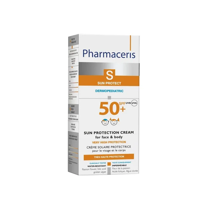 Pharmaceris S Sun Protect Spf 50+ Cream Baby for Face and Body 125 ml