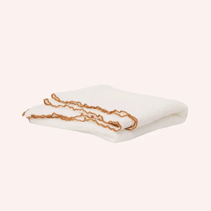 Phile Cotton Swaddle – White
