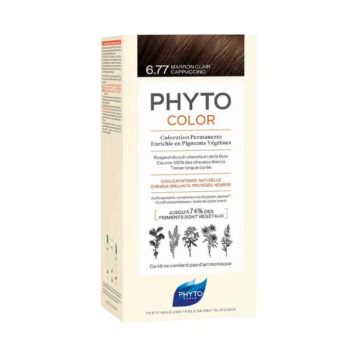 Phytocolor 6.77 Light Brown Cappuccino