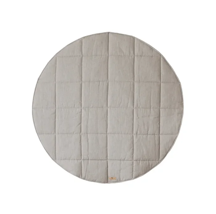 pigeon Grey Round Cotton Mat