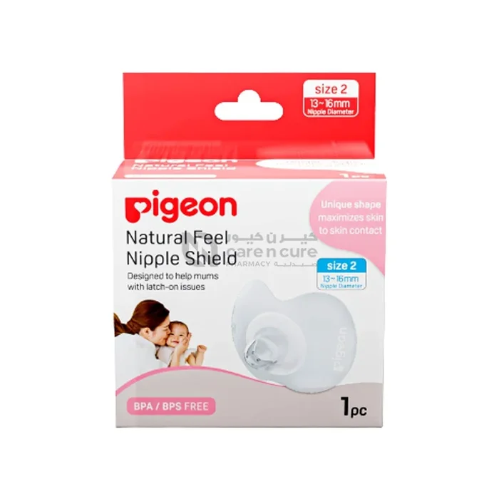Pigeon Natural Feel Nipple Shield Size 2 (L)