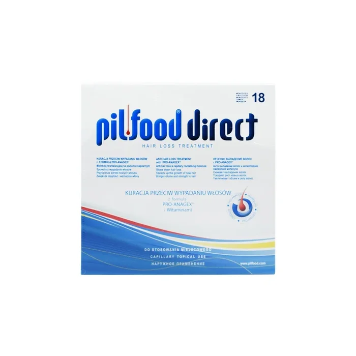 Pilfood Direct Hair Loos Treat Amp 6 ml X 18 Pieces