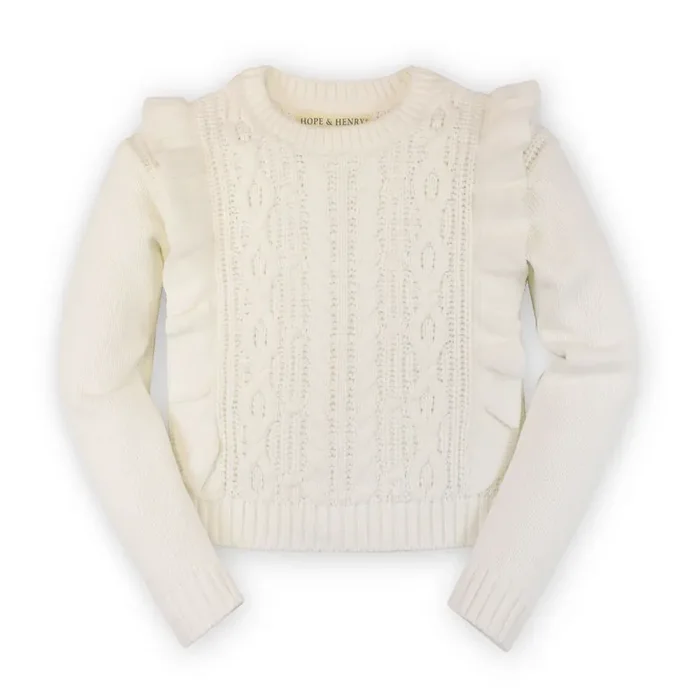 Pinafore Cable Sweater