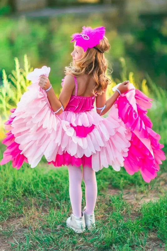 Pink Flamingo Wings