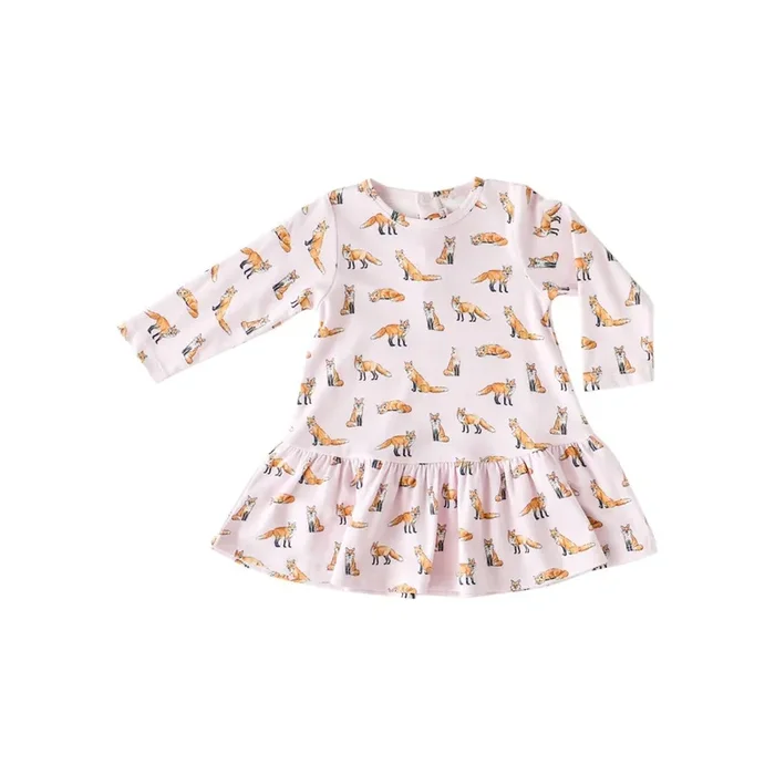 Pink Fox Swing Dress