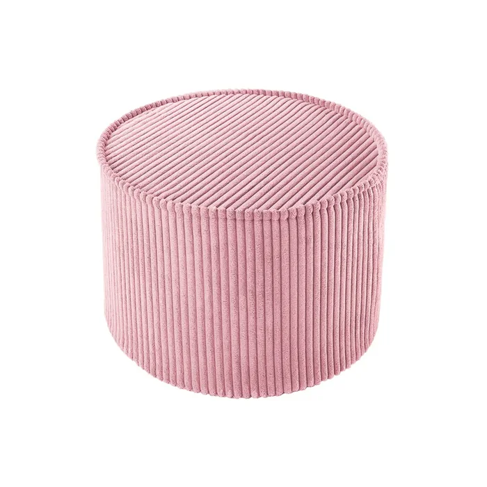 Pink Mousse Pouffe