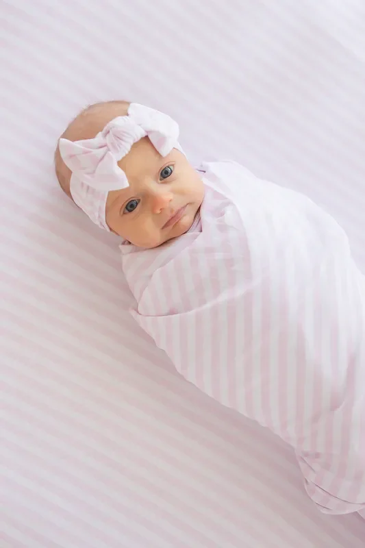 Pink Stripes – Lightweight Blanket