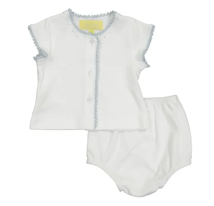 Pixie Lily Diaper Set-Blue