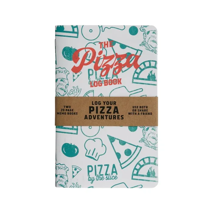 Pizza Log Book – Two 20-page Books