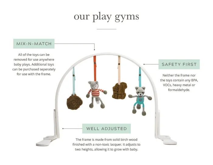 Play Gym | Feather – White