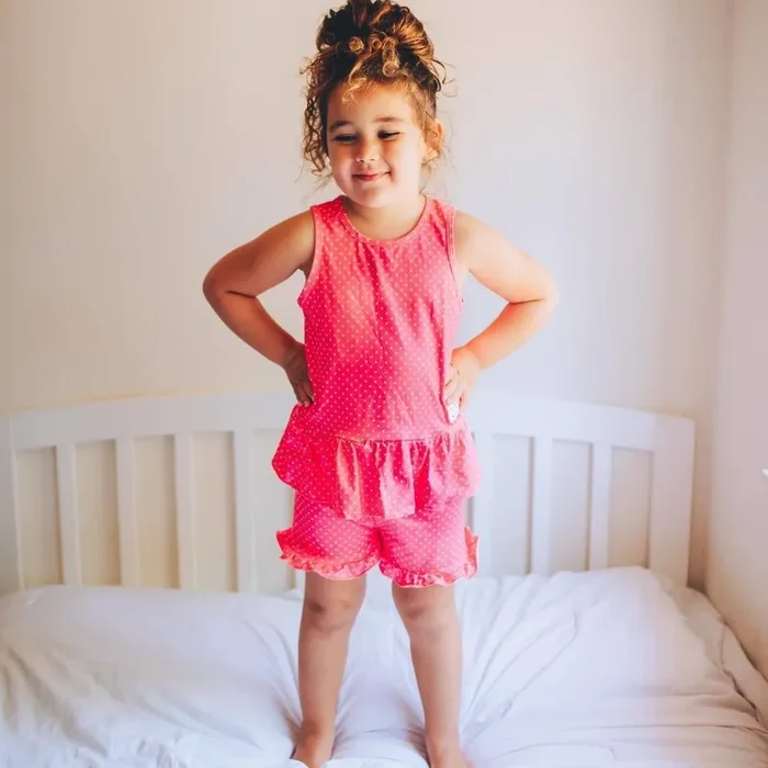 Polka Dot 2pc Pj Set