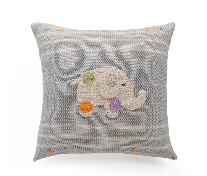 Polka Dot Elephant 10 ” Pillow