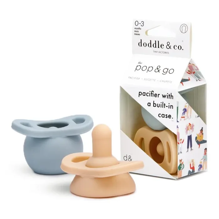 Pop & Go Pacifiers – Smash Cake/cloud 9