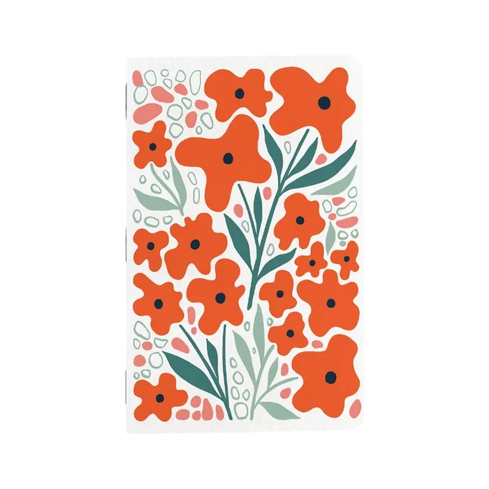 Poppy Floral Notebook