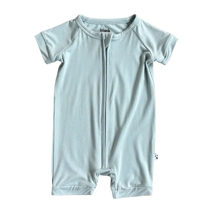 Powder Blue – Zip Shortie