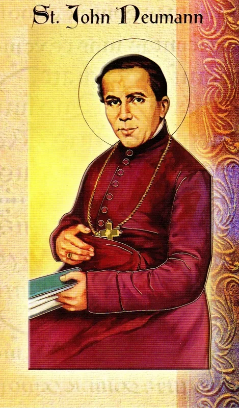 Prayer Card & Biography – St John Neumann