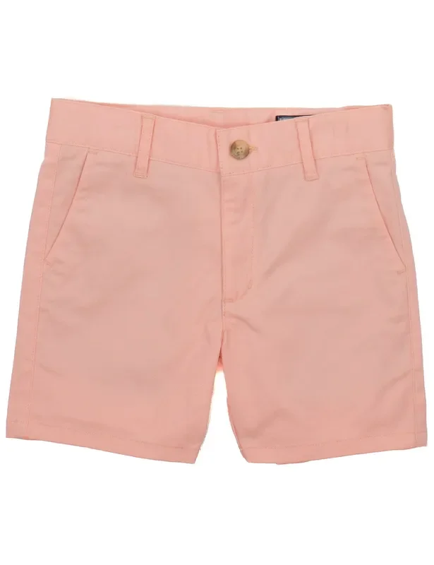 Properly Tied Boys Peach Patriot Shorts