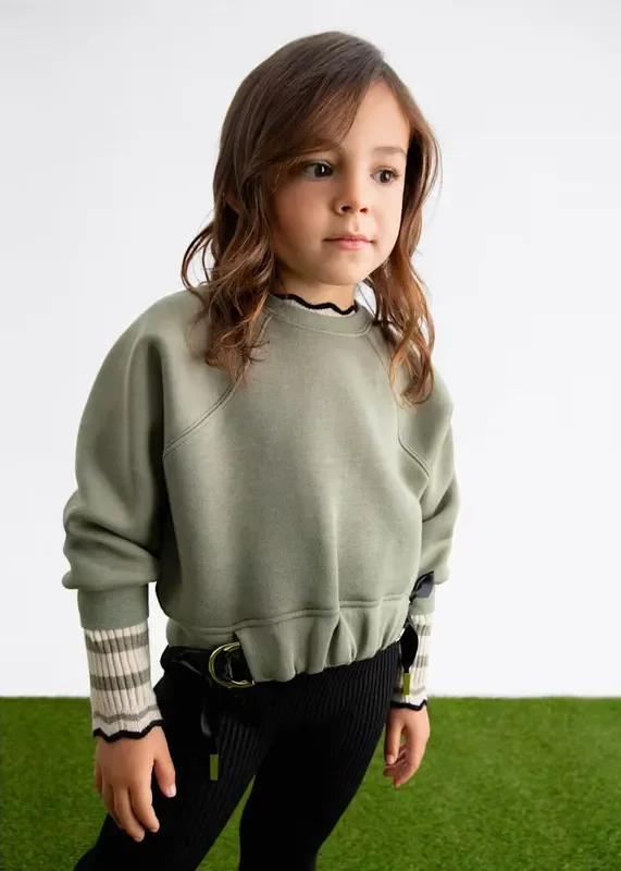 Pullover with Bow Detail