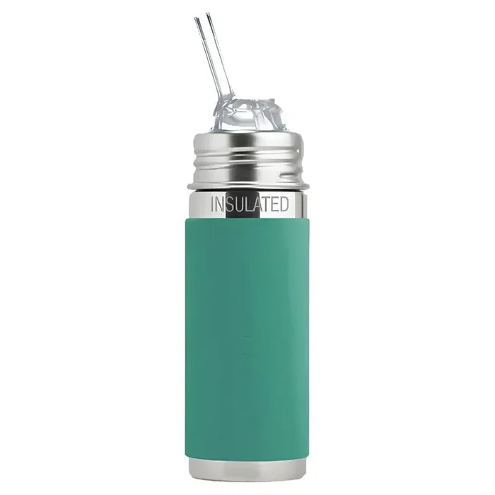 Pura Insulated Kiddo Straw Cup w/ Sleeve – Mint