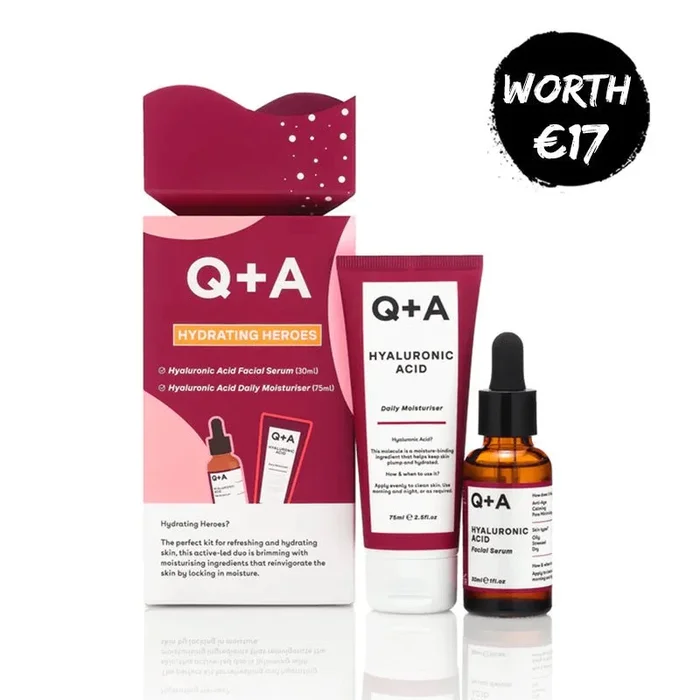Q+A Hydrating Heroes Gift Set Discontinued