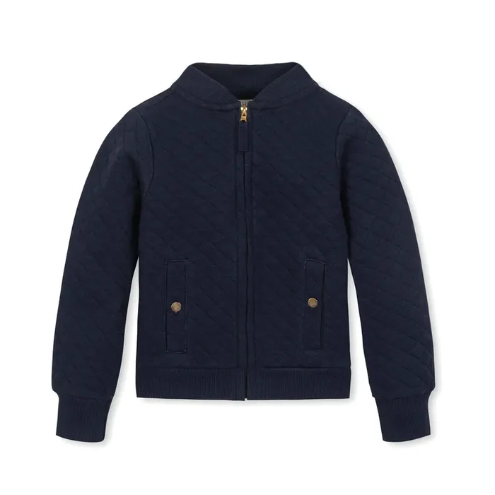 Quilted Bomber Jacket