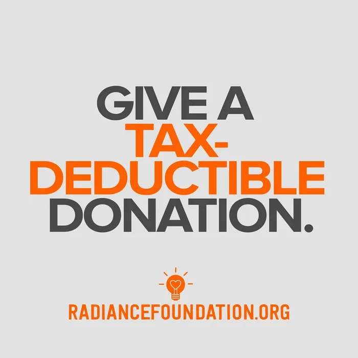 Radiance Foundation Donation