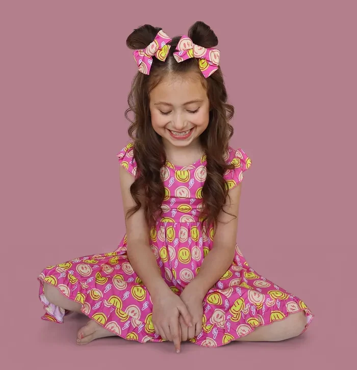 Radiant Smiles Dream Bow Hair Clips
