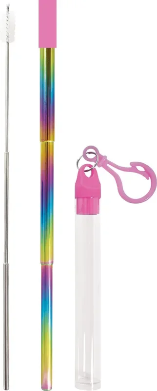 Rainbow Resuable Straw