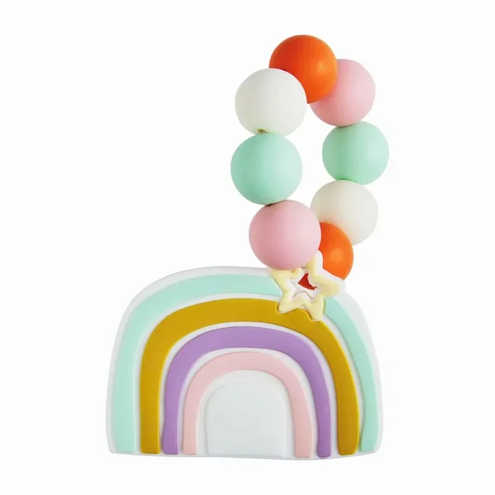 Rainbow Silicone Teether