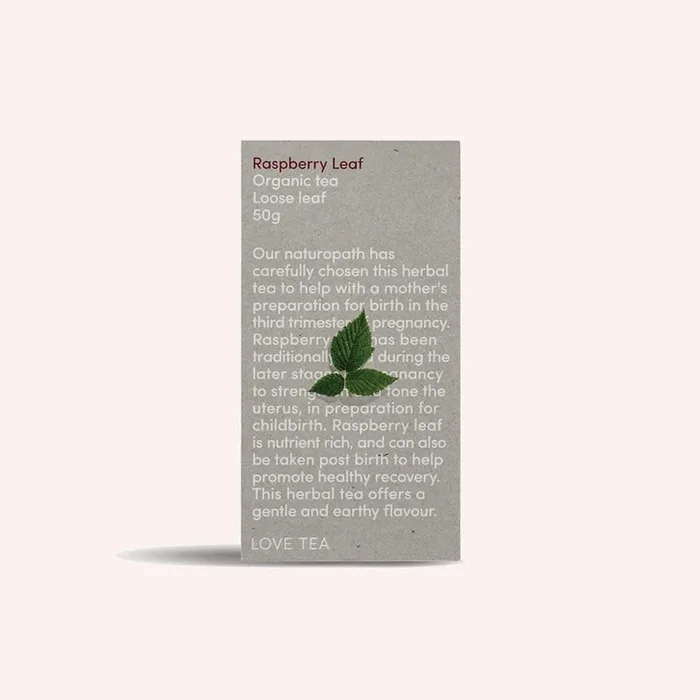 Raspberry Leaf Loose Leaf Box 50g