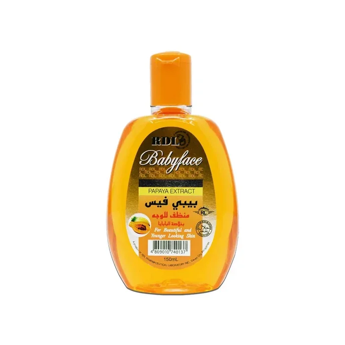 RDL Baby Face Facial Cleanser Papaya-150ml