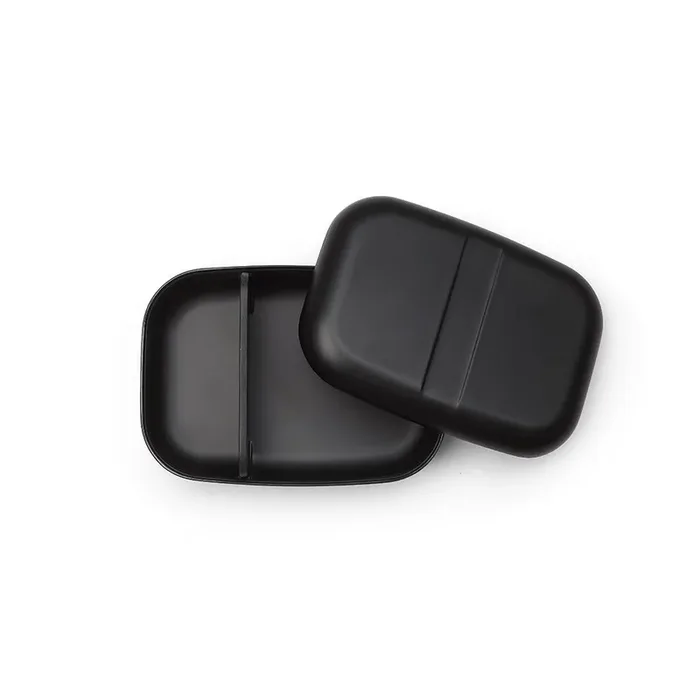 Rectangular Bento Lunch Box – Black