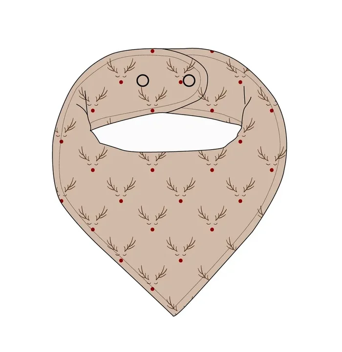 Reindeer Ridge (ribbed) – Bandana Bib