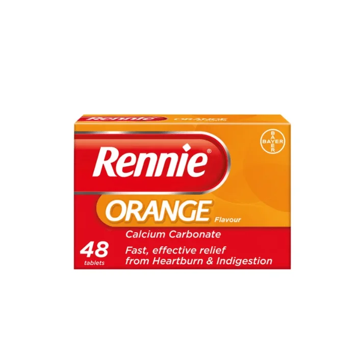 Rennie Orange Chewable Tablets – 48
