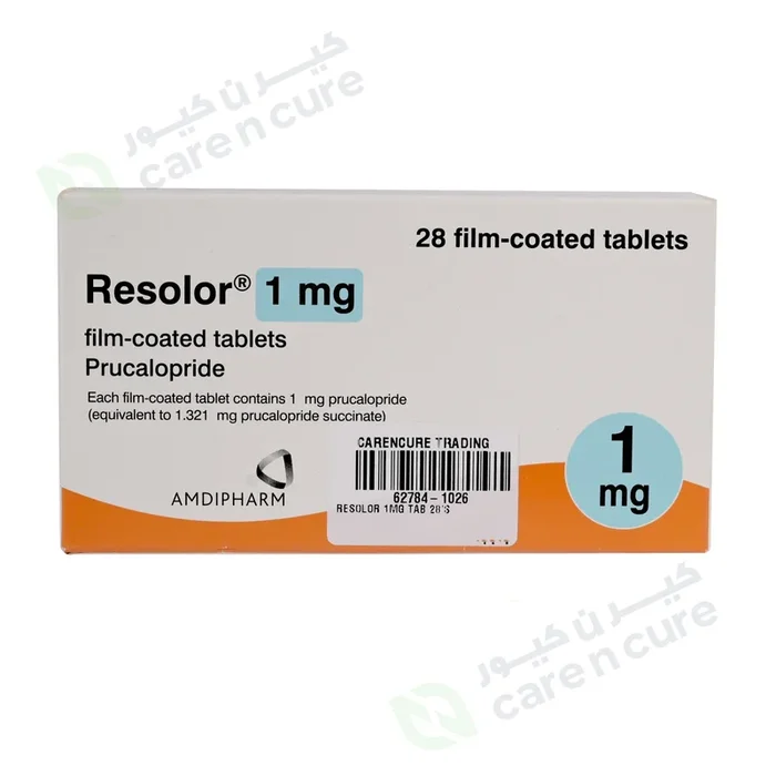 Resolor 1mg Tablet 28 Pieces