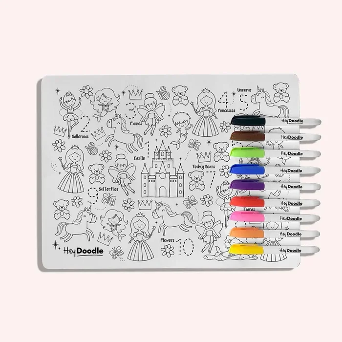 Reusable Colour In Placemat 123 – Sugar & Spice