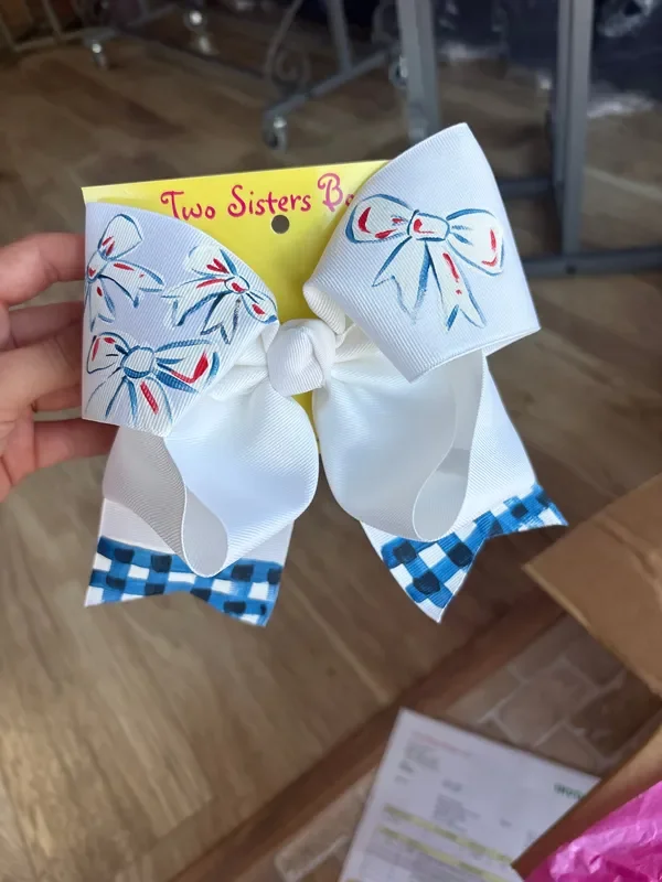 Ribbons Bow navy/red