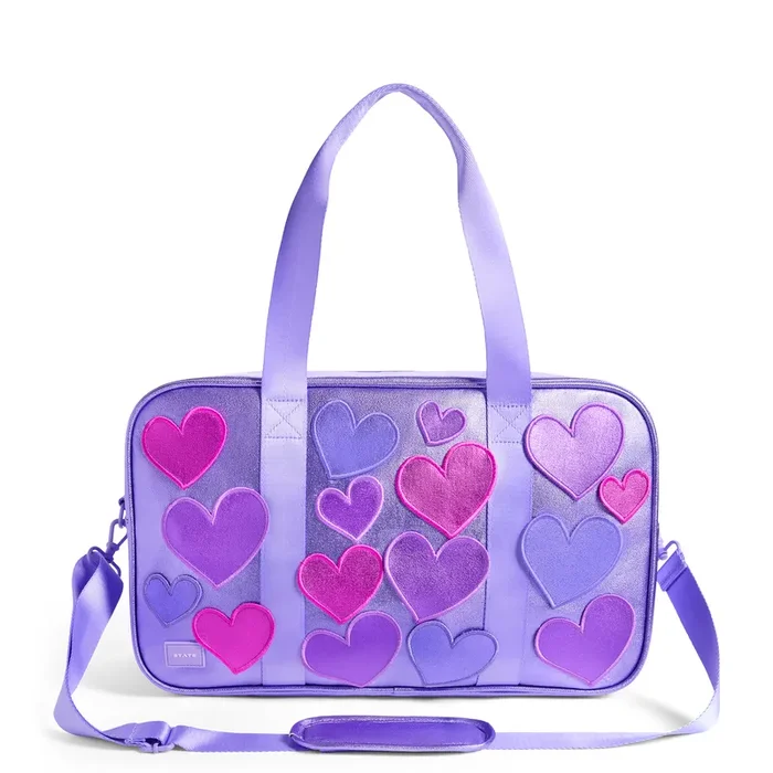 Rockaway Duffle – 3D Hearts