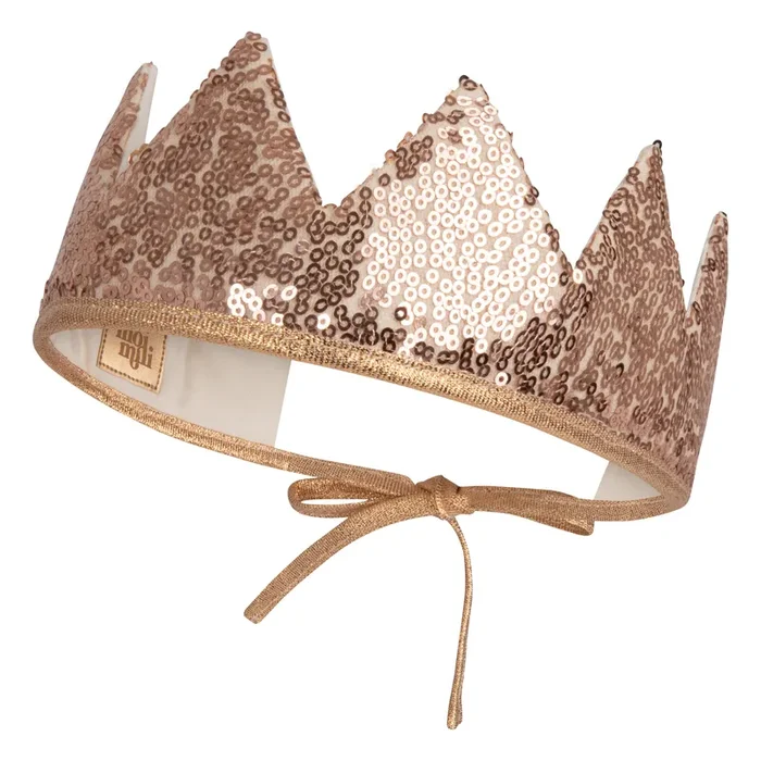 rose Gold Sequins Fairy-tale Crown