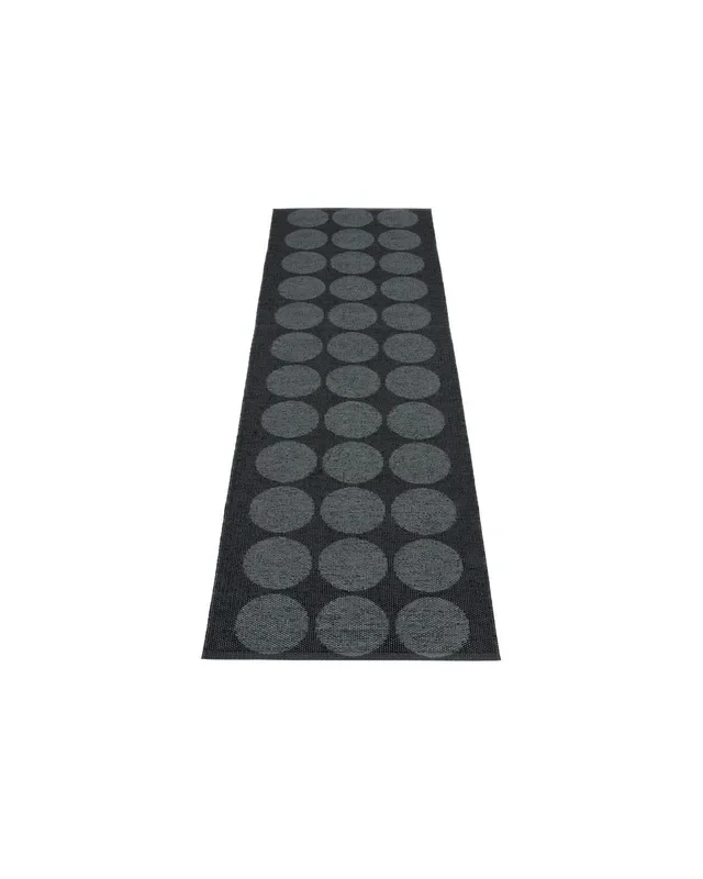 Rug HUGO Black Metallic