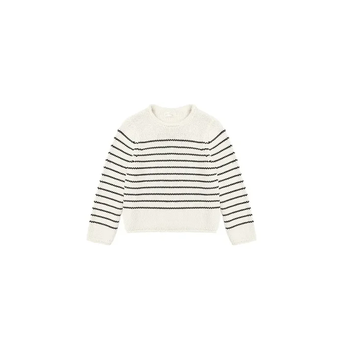 Rylee + Cru Jacques Sweater – Black Stripe