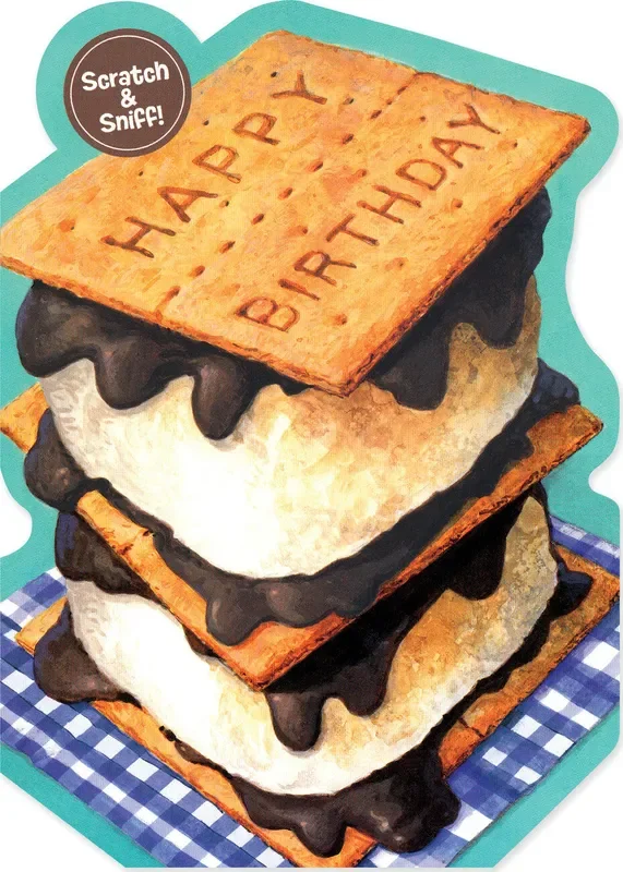 S’more Scratch & Sniff Birthday Card