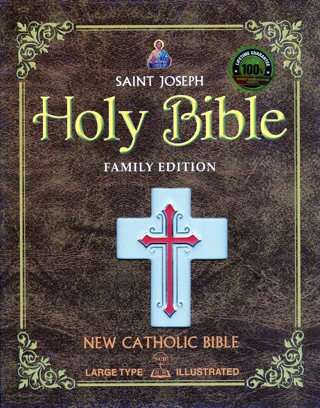 Saint Joseph Holy Bible Family Edition New Catholic Large Type