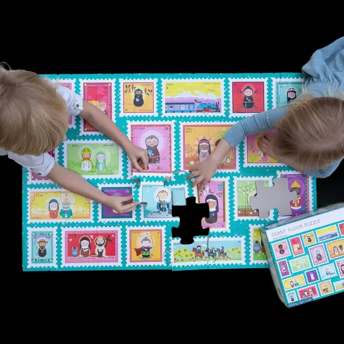 Saint Stamps Giant Floor Puzzle 24 ” X 36 “